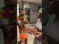 Hungry Kid Gets Caught In Kitchen Late At Night
