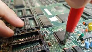 1991 Sega Rail Chase Arcade PCB Repair