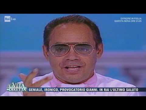 Gianni Boncompagni: geniale, ironico, provocatorio - La Vita in Diretta 18/04/2017