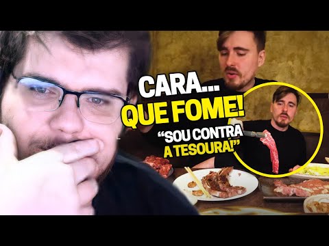 CASIMIRO REAGE: GABA NO RODÍZIO DE CHURRASCO COREANO | Cortes do Casimito
