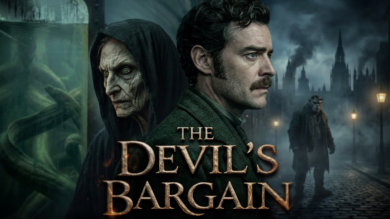 The DEVILs BARGAIN, dark fantasy film, Monster Town part 2, with Creatures, Dragons and witchcraft