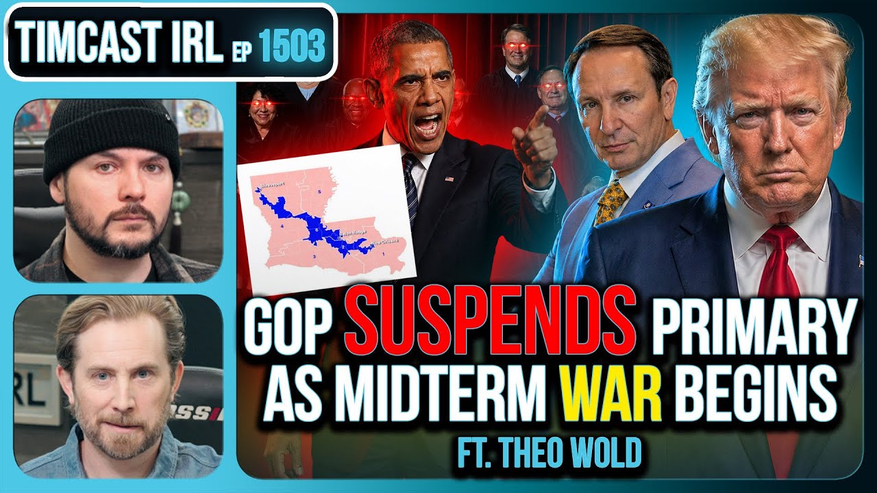 GOP SUSPENDS Primary After SCOTUS Ruling, Democrats DECLARE WAR | Timcast IRL