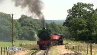 preview picture of video 'Foxfield Railway Summer Steam Gala part 3'