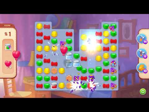 Homescapes Level 13298 No Boosters Gameplay #Bubunka