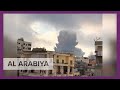 Compilation of videos show moment explosions rip at Beirut port