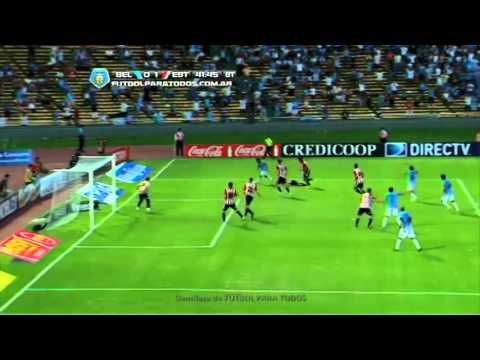 Gol César Pereyra Belgrano 1-1 Estudiantes