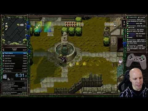 Alundra (JP) :: Speedrun :: 6:03:13 (WR) :: 100% (PS2 FDS)