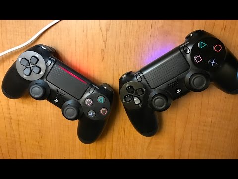 New PS4 Dualshock 4 Controller vs Old Model