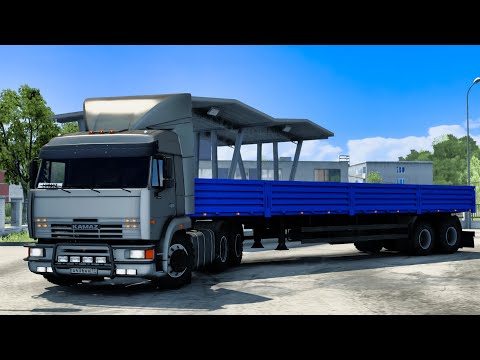 ETS 2 1.45 | KAMAZ 54-64-65 + Trailer pack Truck MOD | ULTRA