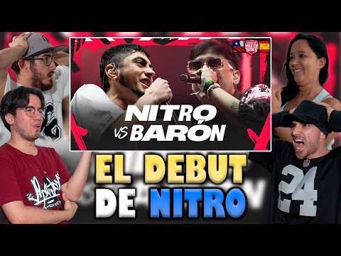 💯NITRO'S DEBUT IN SPAIN! - COLOMBIANS REACT to NITRO vs. BARON [FMS SPAIN 2025]