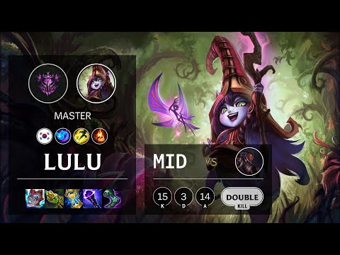 Lulu Mid vs Lucian - KR Master Patch 11.12