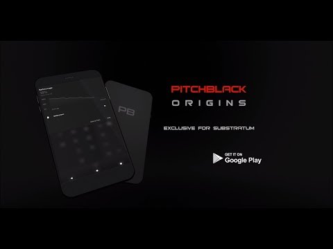 PitchBlack - Substratum Theme  Video