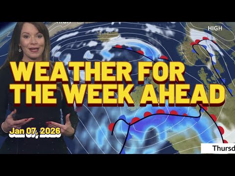WEATHER FOR THE WEEK AHEAD - 07 JAN 2026 - BBC Weather - UK Weather Forecast