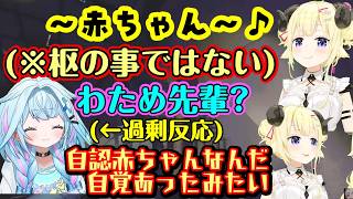 【角巻わため】、【水宮枢】にロックオンし、枢ちゃんがわためのちょっとした言葉に過剰に反応した結果、自認赤ちゃんだったことを言いふらされることにｗｗ【ホロライブ/切り抜き】