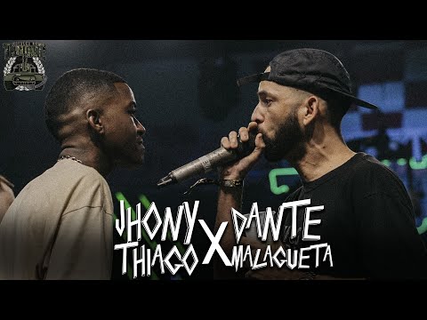 JHONY & THIAGO VS MALAGUETA & DANTE ( O RETORNO 💣 ) Batalha do Tanque | RJ