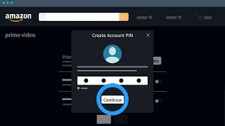 Prime Video: Set Up A Prime Video Account PIN