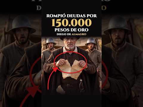 Almagro rompió 150.000 pesos en deudas frente a sus hombres | Cap. I-10 #shorts  #historia #chile