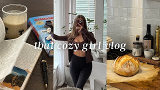 a few cozy days in my life | sourdough era, pilates, reading & slow living