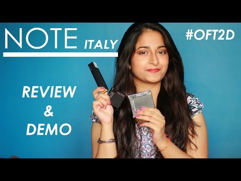 Note Italy Make-up | Review & Demo #OFT2D