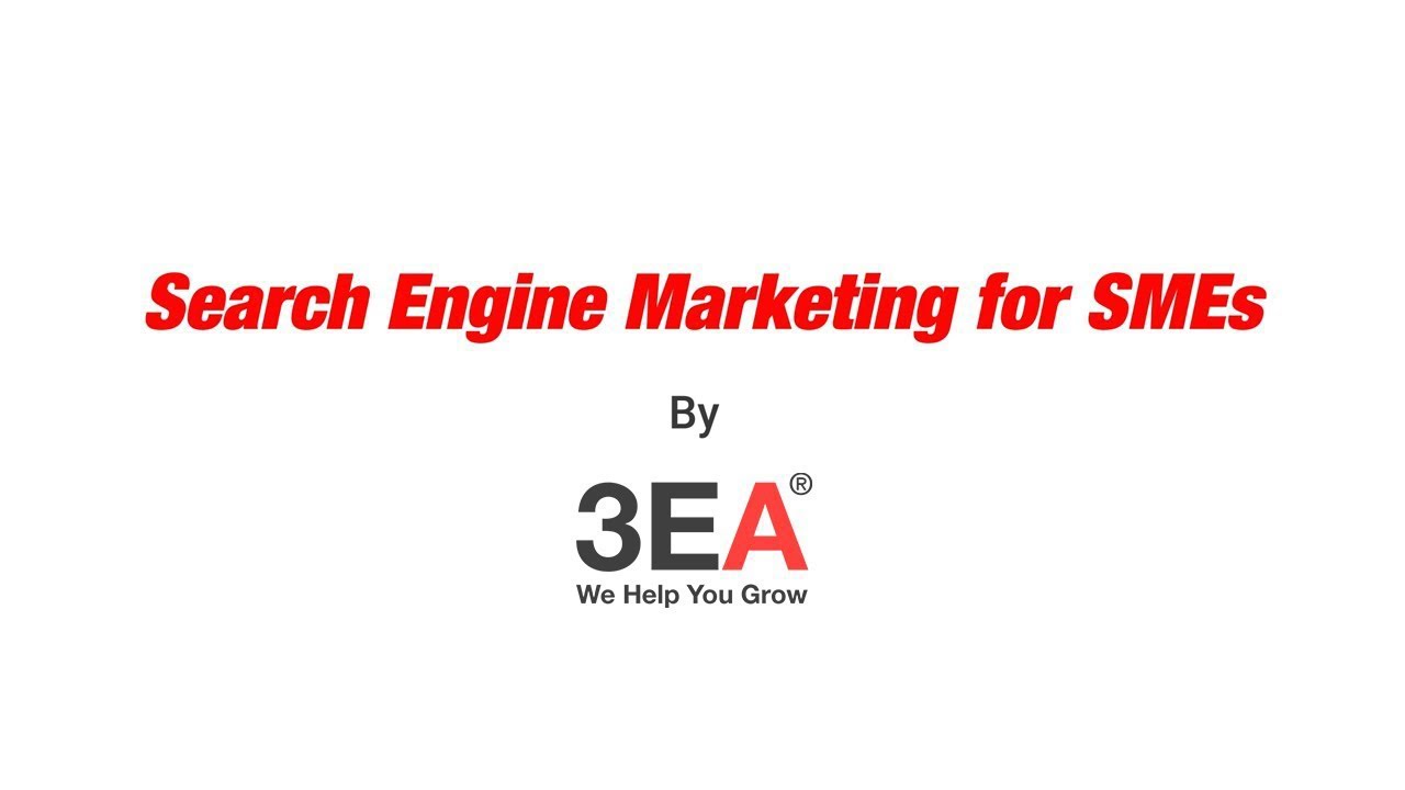 Search Engine Marketing for SMEs | 3EA