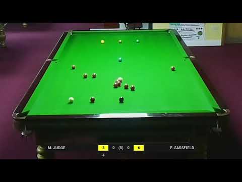 RIBSA - RIBSA CLASSIC MASTERS EVENT 3 - M. JUDGE vs F. SARSFIELD