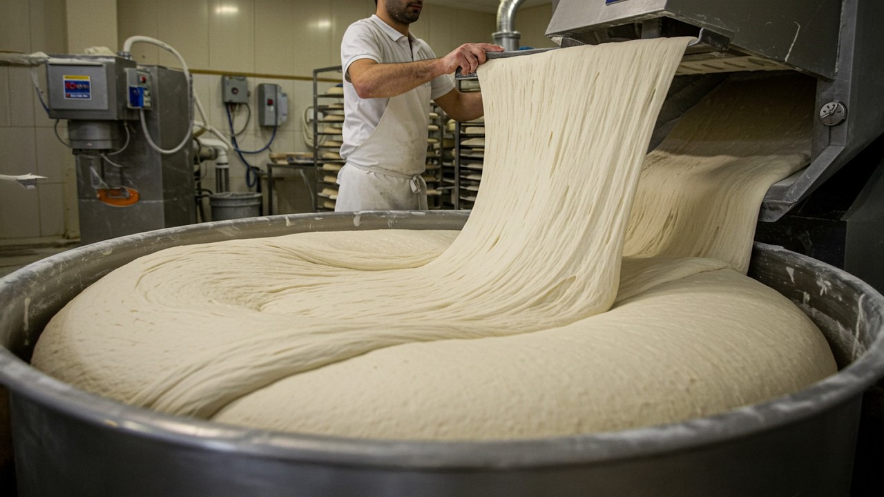 AMAZING BUNS! Full Bread Factory Process - Turkish Baker