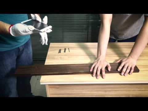 The hardness testing (nail) of CUBOT ECHO screen