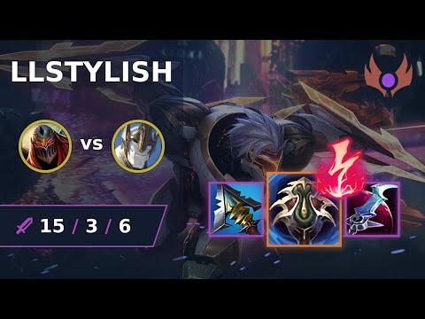 [ LLStylish ] Zed MID vs Galio | NA MASTER | LOL Season 2024