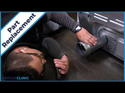 GE Dryer Exhaust Duct Replacement WE01X23892