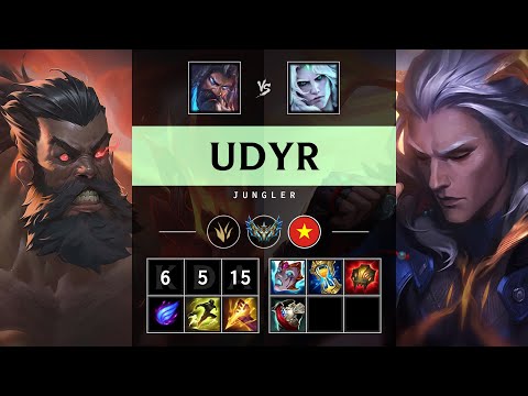 Udyr Jungle vs Viego - VN Challenger Patch 25.16