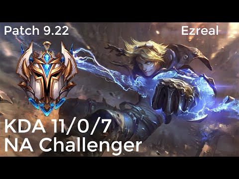 LoL NA Challenger Ezreal vs MissFortune Patch 9 22