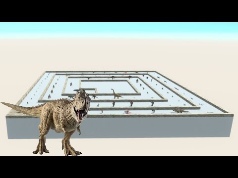 5X Trex LoneStar Dinosaur VS ALL UNITS - Animal Revolt Battle Simulator