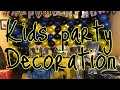 BATMAN KIDS THEME PARTY | DECORATION