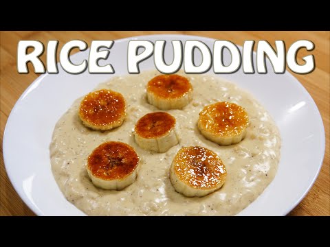 How to make Rice Pudding and why you should NOT WASH your rice when making Rice Pudding