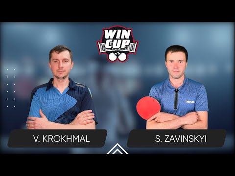 13:00 Vitalii Krokhmal - Serhii Zavinskyi West 3 WIN CUP 25.07.2024 | Table Tennis WINCUP