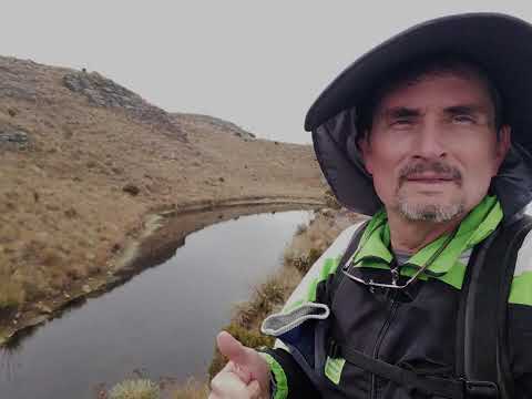 Caminata en Santander, Municipio Santa Barbara,  Sendero Laguna de Los Tutos. Páramo de Santurbán