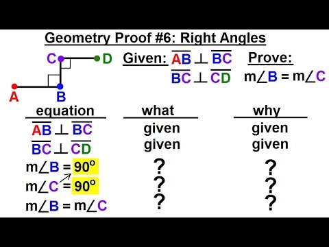 Geometry Ch 3 Proofs 1 of 17 What is the KEY to Performing Proofs in Geometry 1