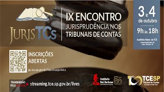 ENCONTRO NACIONAL DE JURISPRUDÊNCIA DOS TRIBUNAIS DE CONTAS - 04/10/2024 (manhã)