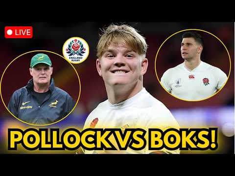 Henry Pollock Fires Up Springboks Fans Before England's Huge South Africa Clash       #englandrugby