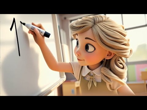 ✨Tabla înmulțirii cu 1 - Înmulțirea prin muzică - Cântecel educativ pentru copii