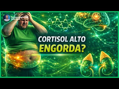 Do stress and high cortisol levels cause weight gain? | Pharmacology and Physiology Lesson