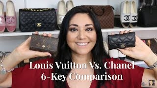 Louis Vuitton Vs. Chanel: 6-Key Holder Comparison