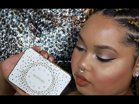 Becca x Jaclyn Hill Champagne Collection Face Palette Review & Swatches Video