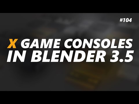 Let's Model HOW MANY Game Consoles in 10 Minutes in Blender 3.5 - # 104