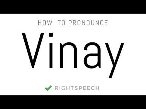 Vinay - How to pronounce Vinay - Indian Boy Name