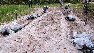 US Military Obstacle Course Training