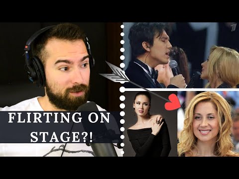 Ti Amo Cosi Live - VOCAL COACH REACTS - Dimash Kudaibergen, Lara Fabian, Aida Garifullina