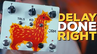Video thumbnail for MY FAVOURITE ANALOG DELAY! JAM Pedals Delay Llama Xtreme (Demo) by Jackson Brooksby