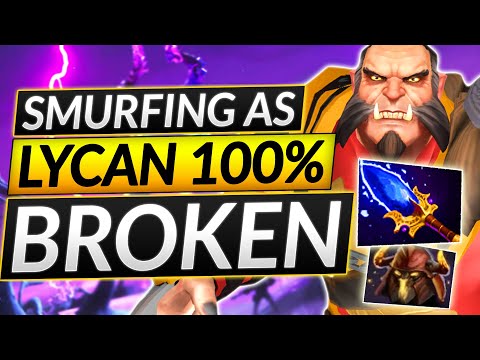 How to RANK UP with EVERY HERO - LYCAN CARRY SMURF Tips and Tricks - Dota 2 Guide