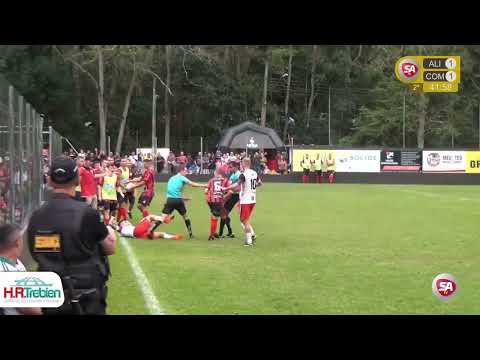 Melhores momentos do jogo Aliança e Cometa Final em São João do Oeste SC